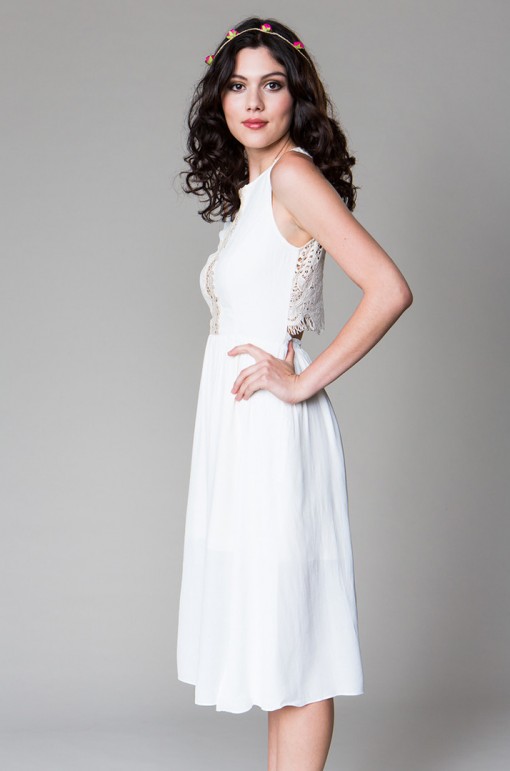 dolce-vita-noelle-white-midi-dress-side-2
