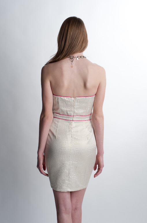 3083-pearl_gold_strapless_sweetheart_neckline_pink_piping_cocktail_dress_back_abby.jpg